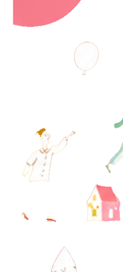 風船を持つ人